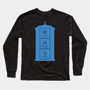 WHO ATOMIC COMPOSITION Long Sleeve T-Shirt